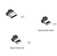 HKM-757971 Magnetic Charging Cable with Three Magnetic Heads for Universal Compatibility