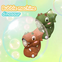 HKM-758163 Electric Dinosaur Bubble Blower - Fun Outdoor Toy for Kids 5 Years & Up