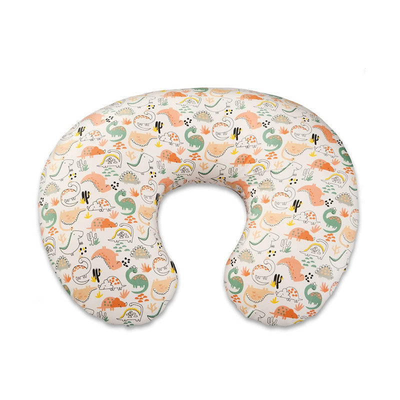 HKM-758227 U-Shaped Baby Feeding Pillow with Detachable Cover in Fun Prints and Colors