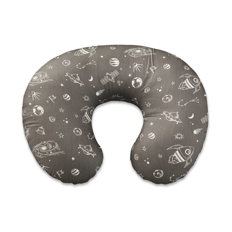 HKM-758227 U-Shaped Baby Feeding Pillow with Detachable Cover in Fun Prints and Colors