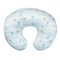 HKM-758227 U-Shaped Baby Feeding Pillow with Detachable Cover in Fun Prints and Colors