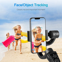 HKM-758291 Three-Axis Handheld Gimbal Stabilizer for Mobile Phones with Tripod and Charging Accessories