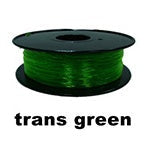 HKM-758419 Flexible Transparent Filament for 3D Printers - Multiple Colors Available, 265m Length