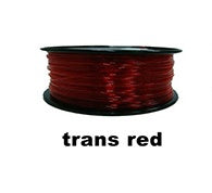 HKM-758419 Flexible Transparent Filament for 3D Printers - Multiple Colors Available, 265m Length