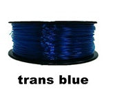 HKM-758419 Flexible Transparent Filament for 3D Printers - Multiple Colors Available, 265m Length
