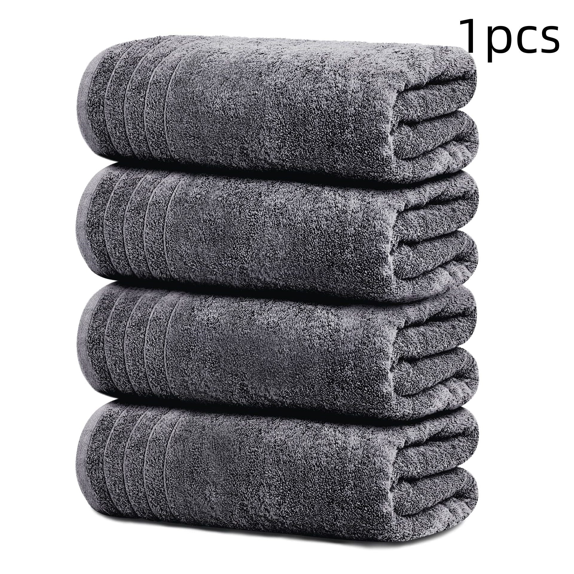 HKM-758483 Soft Cotton Bath Towel - Quick-Drying, Absorbent & Stylish in Multiple Colors