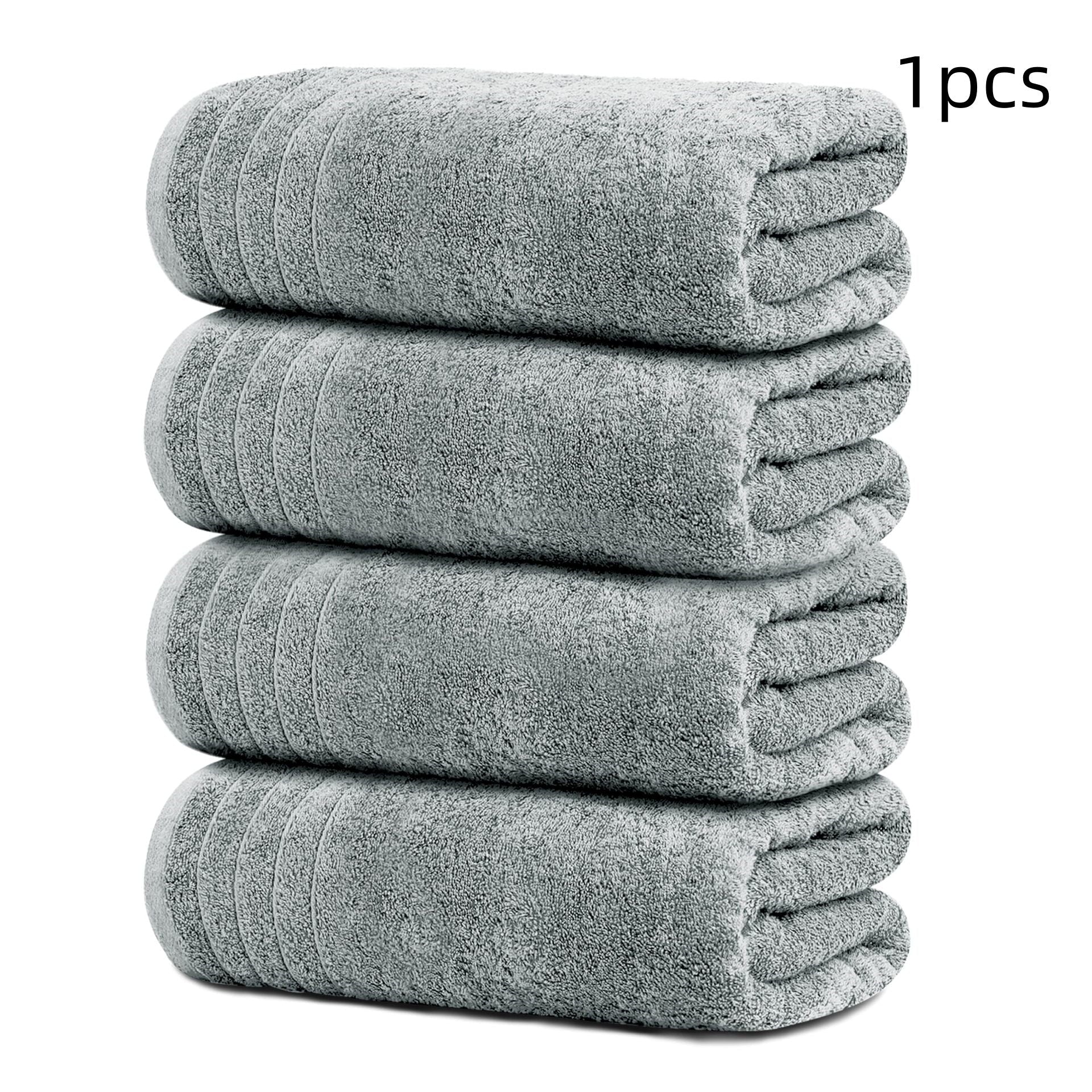 HKM-758483 Soft Cotton Bath Towel - Quick-Drying, Absorbent & Stylish in Multiple Colors