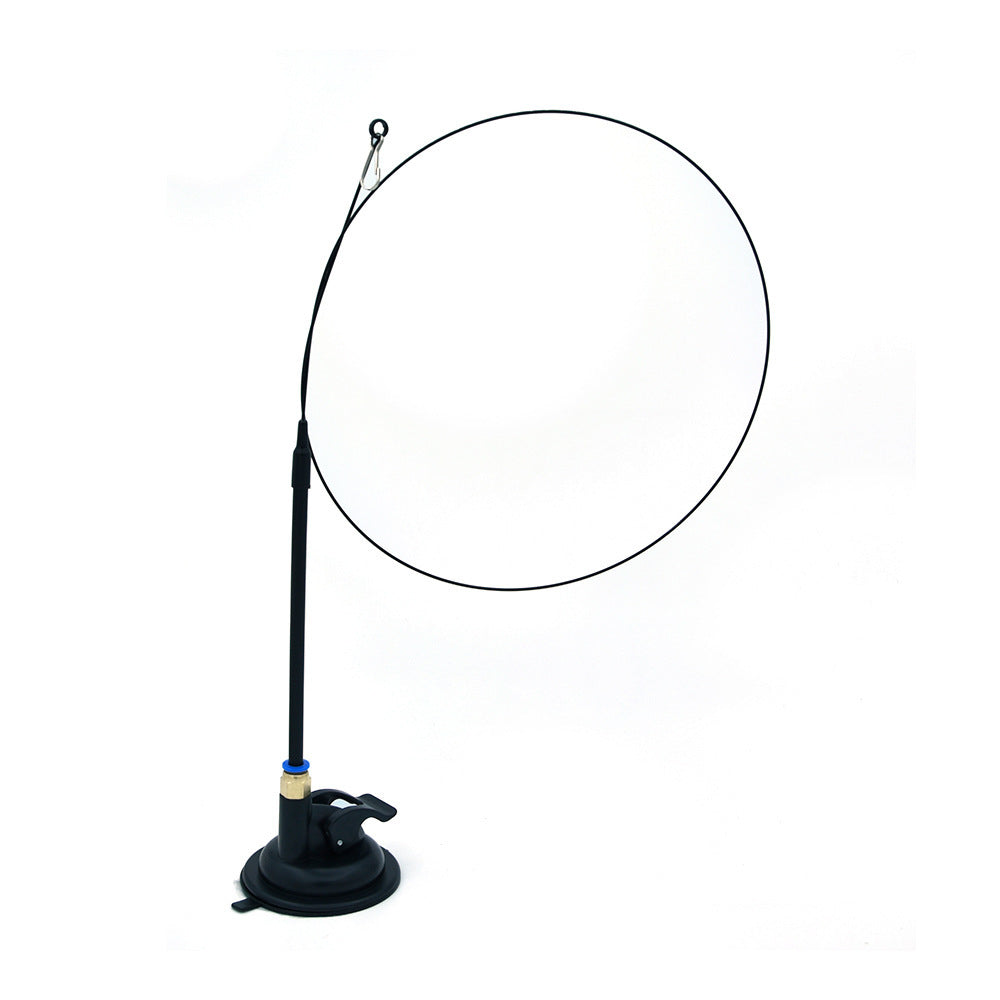HKM-758547 Handheld Cat Teaser with Replaceable Multi-Head Designs and Suction Base