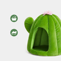 HKM-758611 Cactus Pet Nest Plus Velvet Cat Supplies