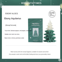 HKM-758675 Limited Edition Christmas Aromatherapy Candle - Soy Wax, 35H Burn Time, Multiple Fragrance Options