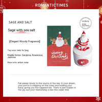 HKM-758675 Limited Edition Christmas Aromatherapy Candle - Soy Wax, 35H Burn Time, Multiple Fragrance Options