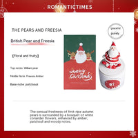 HKM-758675 Limited Edition Christmas Aromatherapy Candle - Soy Wax, 35H Burn Time, Multiple Fragrance Options