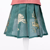 HKM-758675 Pet Hanfu Style Skirts for Cats and Dogs in Light Green, Pink, and White