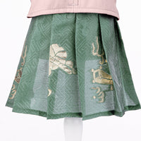 HKM-758675 Pet Hanfu Style Skirts for Cats and Dogs in Light Green, Pink, and White