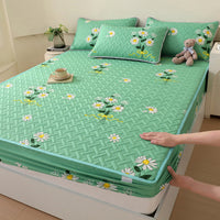 HKM-758867 Class A Waterproof Quilted Fitted Sheet for Leakage Protection - Multiple Sizes Available