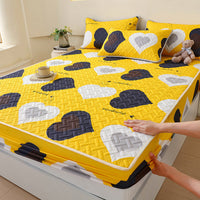 HKM-758867 Class A Waterproof Quilted Fitted Sheet for Leakage Protection - Multiple Sizes Available