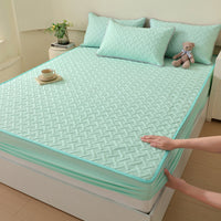 HKM-758867 Class A Waterproof Quilted Fitted Sheet for Leakage Protection - Multiple Sizes Available