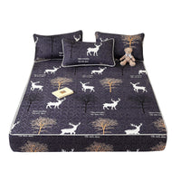 HKM-758867 Class A Waterproof Quilted Fitted Sheet for Leakage Protection - Multiple Sizes Available