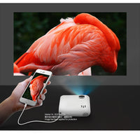 HKM-758931 HD WiFi Wireless Projector with 1080p Support, 4.0" LCD Display, 30,000 Hours Lifespan, Versatile Input/Output Options