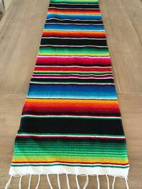 HKM-758995 Woven Cotton Tablecloth with Tassels - Versatile Beach Blanket, Picnic Mat & Home Decor