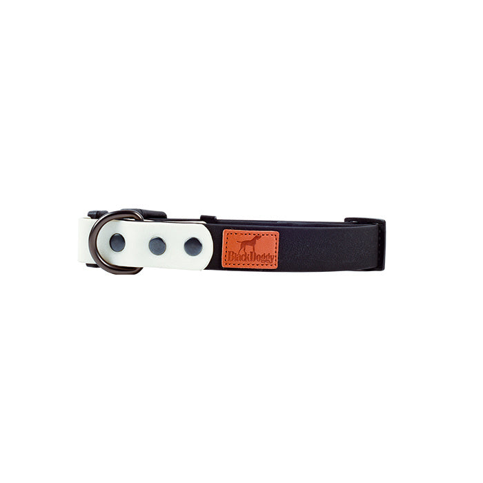 HKM-759059 Retro Dog Collar with Traction Rope for Walking - PVC Polymer Material, Available in Small, Medium & Large