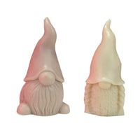 HKM-759187 3D Faceless Santa Claus Silicone Mold for Aromatherapy Candle Making and Decor