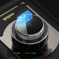 HKM-759251 Bluetooth MP3 Car FM Transmitter with Dual USB Fast Charger and U Disk Support