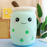 HKM-759315 Boba Milk Tea Plush Doll – Soft Stuffed Toy for Sofa Decoration, Stress Relief, Available in Various Sizes