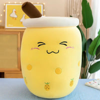 HKM-759315 Boba Milk Tea Plush Doll – Soft Stuffed Toy for Sofa Decoration, Stress Relief, Available in Various Sizes