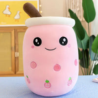 HKM-759315 Boba Milk Tea Plush Doll – Soft Stuffed Toy for Sofa Decoration, Stress Relief, Available in Various Sizes