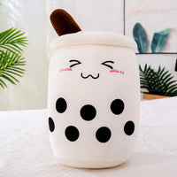 HKM-759315 Boba Milk Tea Plush Doll – Soft Stuffed Toy for Sofa Decoration, Stress Relief, Available in Various Sizes