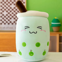 HKM-759315 Boba Milk Tea Plush Doll – Soft Stuffed Toy for Sofa Decoration, Stress Relief, Available in Various Sizes
