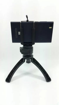 HKM-759443 Adjustable Portable Tripod Stand for Cellphones and Cameras - Compatible with Various Models
