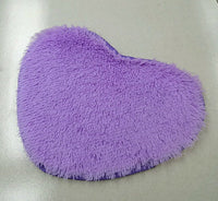 HKM-759443 Thickened Heart-Shaped Non-Slip Bath and Living Room Mat - 30x40cm Polyester Carpet