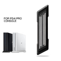 HKM-759571 PS4 Slim Console Bracket for PS4/PS4 Pro - Durable ABS Material with USB Interface