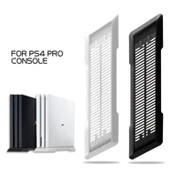 HKM-759571 PS4 Slim Console Bracket for PS4/PS4 Pro - Durable ABS Material with USB Interface