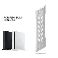 HKM-759571 PS4 Slim Console Bracket for PS4/PS4 Pro - Durable ABS Material with USB Interface