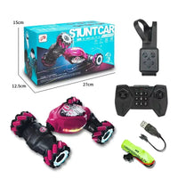 HKM-759635 Hand Gesture Sensing Remote Control Drift Car with 360 Rotation and LED Lights for Kids