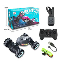 HKM-759635 Hand Gesture Sensing Remote Control Drift Car with 360 Rotation and LED Lights for Kids