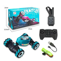 HKM-759635 Hand Gesture Sensing Remote Control Drift Car with 360 Rotation and LED Lights for Kids
