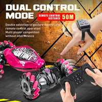 HKM-759635 Hand Gesture Sensing Remote Control Drift Car with 360 Rotation and LED Lights for Kids