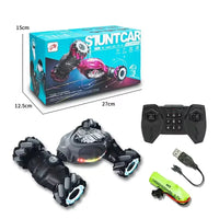 HKM-759635 Hand Gesture Sensing Remote Control Drift Car with 360 Rotation and LED Lights for Kids