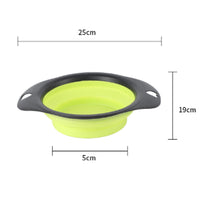 HKM-759891 Portable Silicone Folding Bowl for Dogs and Cats - Ideal Travel Feeding Solution