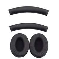 HKM-759955 Earphone Sleeve Cover for Senhai HD457, HD202, HD212, HD447, HD497 Headsets - Imitation Leather Earmuff Protection