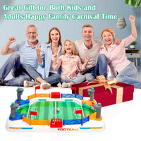 HKM-760019 Interactive Mini Soccer Table Game for Kids and Adults - Plastic Football Field Fun