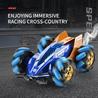 HKM-760211 2.4G Gesture Control Stunt Drift RC Car with Lights & Music - 360 Rotation, Indoor/Outdoor Fun