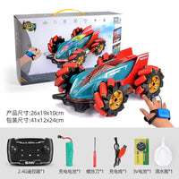 HKM-760211 2.4G Gesture Control Stunt Drift RC Car with Lights & Music - 360 Rotation, Indoor/Outdoor Fun