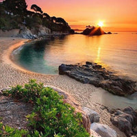 HKM-760211 Frameless Handmade 5D Diamond Painting for Living Room and Bedroom - Multiple Sizes Available