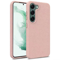 HKM-760467 Biodegradable Wheat Straw Phone Case for Samsung S23 Series – Anti-Abrasion and Anti-Fingerprint