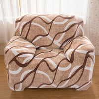 HKM-760595 Elastic Non-Slip Plush Sofa Cover in Various Colors